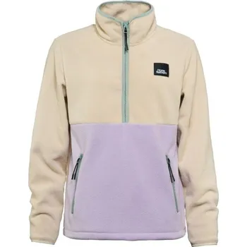 Dámská mikina Dámská fleecová mikina Horsefeathers VIVA M Béžová, Fialová, Černá