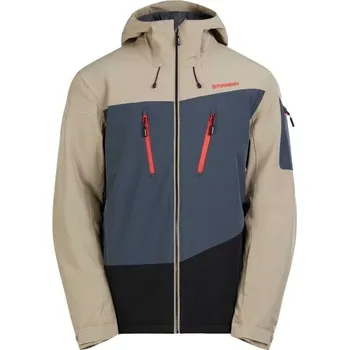 Pánská lyžařská bunda FUNDANGO PRIVET ALLMOUNTAIN JACKET XXL Béžová, Tmavě šedá, Černá, Červená