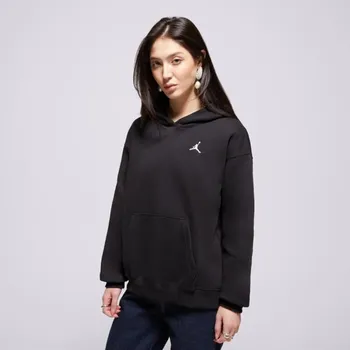 Dámská mikina Mikina S Kapucí W Jordan Brkln Flc Po 24 Černá Xs