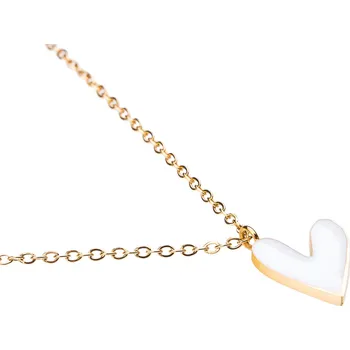 Náhrdelník franco bene Náhrdelník s přívěskem srdce - pozlacený | 1388