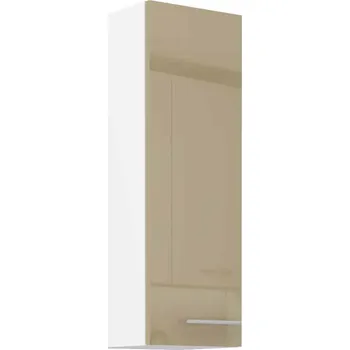 Šatní skříň Vysoká 90 cm horní skříň, široká 30cm Cappuccino lesk
