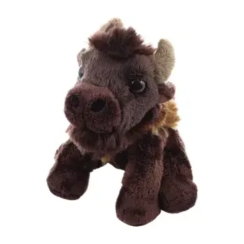 plyšák Eco-Friendly bizon sedící 13 cm