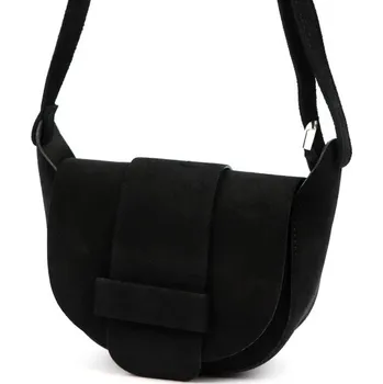 Kabelka Kožená kabelka Luka 25-049 - černá