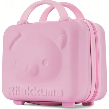 Kosmetická taška eCa WP10 Kosmetický kufřík, organizér na kosmetiku 30 x 16 x 24 cm, růžový