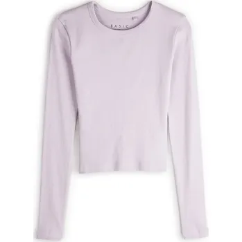 Dámské tričko GATE Základní žebrované tričko 36 625-0892/683