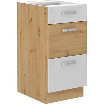 Zásuvkový kontejner Šulíky 40cm Bílý lesk