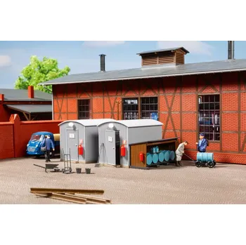 Modelářství Boudy plechové s příslušenstvím H0 - Auhagen 11478