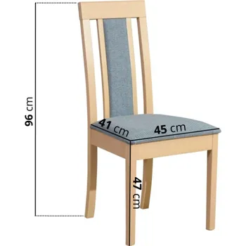 Jídelní židle ROMA 11 Černá 30B