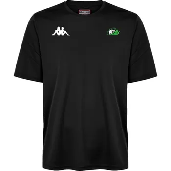 Pánské tričko Kappa DOVO triko Dragon Rugby Jr černá 14Y