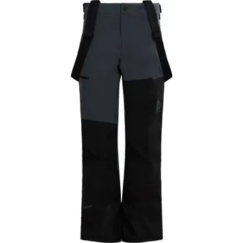 Snowboardové kalhoty Pánské lyžařské/snowboardové kalhoty FUNDANGO TEAK COLOURBLOCK PANTS S Tmavě šedá, Černá