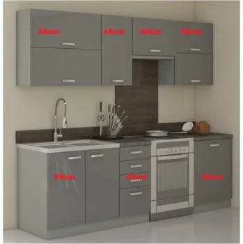 Kuchyňská linka REGINA č. 8, 240 cm