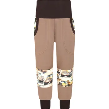 V-Mart, SLIM chlapecké tepláky s dvojitými koleny - Nákladní auta 122