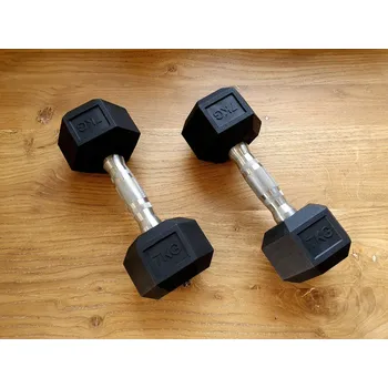 jednoruční činky 2x7kg HEXA