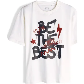 Chlapecké tričko GATE Bavlněné oversize tričko s potiskem 10Y 425-0849/11