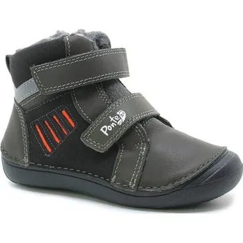 Chlapecké sněhule PONTE DA07-5-2466 dark grey, dětská zimní obuv