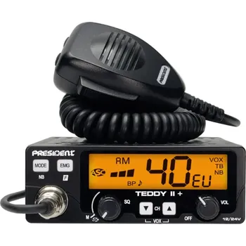 Vysílačka President Teddy II+ 12/24V ASC