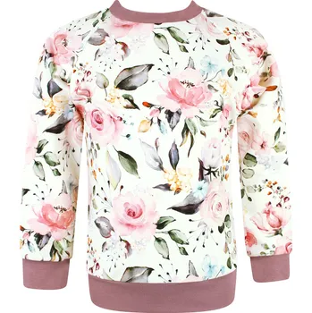 Dívčí mikina V-Mart, Dívčí mikina Růže 98/104