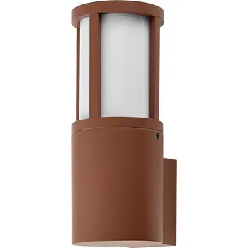 Venkovní osvětlení LIGHT IMPRESSIONS Deko-Light nástěnné přisazené svítidlo - Facado II kulaté opal, 1x max 20 W, rezavá - LIGHT IMPRESSIONS IMPR 731156