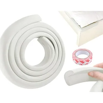 Dětská zábrana Ruhhy Pěnová páska 1,1cm x 3cm x 200cm Bílá