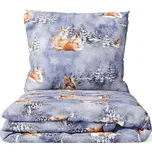 DARRÉ Bavlněné povlečení Zimní pohádka Velikost: 140 x 200 + 70 x 90