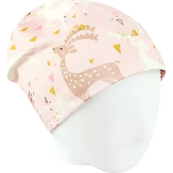 Čepice V-Mart, Jarní/podzimní čepice Srnky 50-52 cm