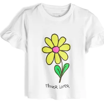 Dívčí tričko GATE Bavlněné tričko s potiskem 5Y 425-0841/10