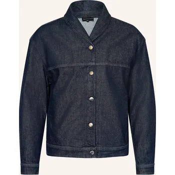 Emporio Armani Dámská Džínová Bunda, tmavě modrá, 34