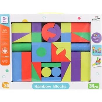 ostatní stavebnice Lamps Pěnové kostky 34 ks