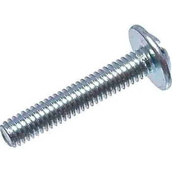 Šroub Šroubek M4 půlkulatá hlava s límcem