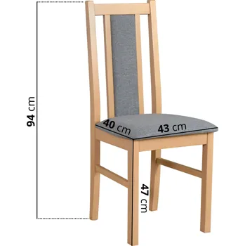 Jídelní židle BOS 14 Bílá 23B