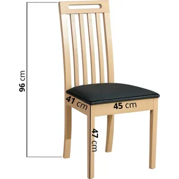 Jídelní židle ROMA 10 Ořech 1B