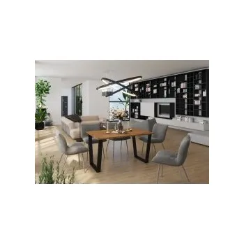 Jídelní stůl Cézar Dub Artisan 185 cm 67 cm