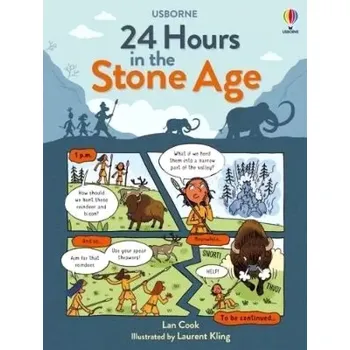 Cizojazyčná kniha 24 Hours In the Stone Age (Lan Cook, 2021)