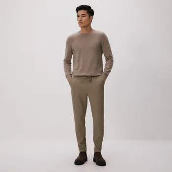 Reserved - Kalhoty regular - béžová - 168EF-08M - 168EF-08M-XL