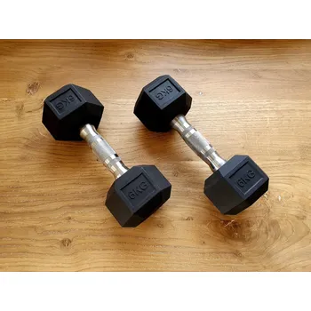 jednoruční činky 2x6kg HEXA