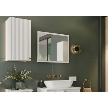 Zrcadlo Koupelnové zrcadlo bílé ATIS 60