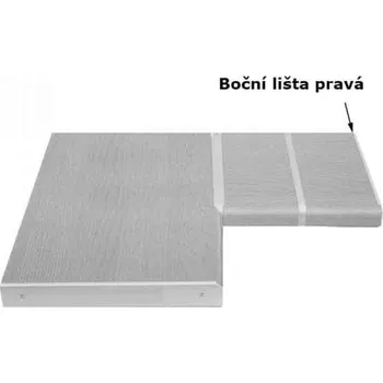 Kuchyňská pracovní deska Boční lišta k pracovní desce – pravá 28 mm