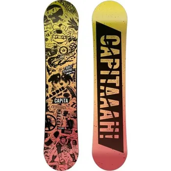 Snowboard Dětský snowboard CAPITA SCOTT STEVENS MINI 135 Mix, Černá