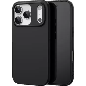 Pouzdro na mobilní telefon Pouzdro Swissten Soft Joy iPhone 17 Pro – černé (SWISSTEN Soft Joy pro Apple iPhone 17 Pro – černé pouzdro, obal, kryt s protiskluzovým povrchem a tenkým designem)