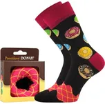 Fuski BOMA s. r. o. Bavlněné ponožky DONUT - Růžová | 38-41