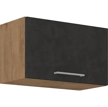 Šatní skříň Jedno-výklopná skříň, šíře 60 cm Šedý mat