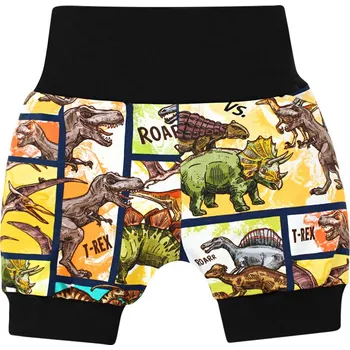 Chlapecké kraťasy V-Mart, Pumpky Dinosauří komiks (žlutý) 56/62