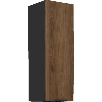 Šatní skříň Vysoká 90 cm skříň, šíře 30 cm Ořech