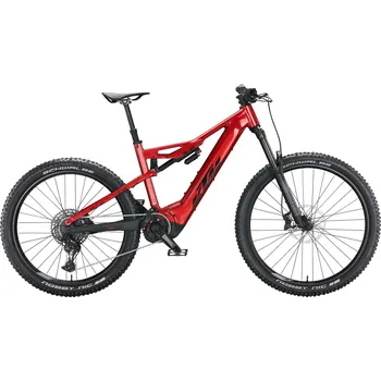 Jízdní kolo Horské elektrokolo KTM MACINA KAPOHO 7973 chrome red (black) Velikost: 53cm/21"/XL 022310113