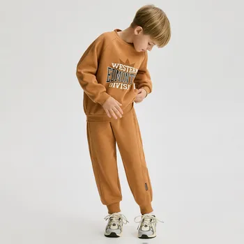 Chlapecké kalhoty Reserved - Kalhoty jogger - zlatavá hnědá - 148FI-82X - 148FI-82X-146