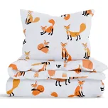 Bavlněné povlečení Renforcé – Lišky 02
