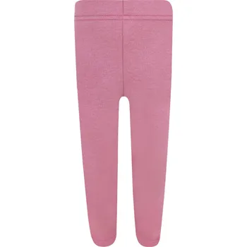 Dívčí legíny V-Mart, Starorůžové zateplené legíny 110/116