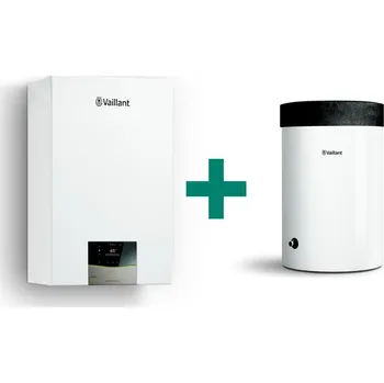 Kotel VAILLANT Sestava kotle VU 25CS/1-7 ecoTEC exclusive ioniDetect a zásobníku VIH R 120/6 M (0020320591)