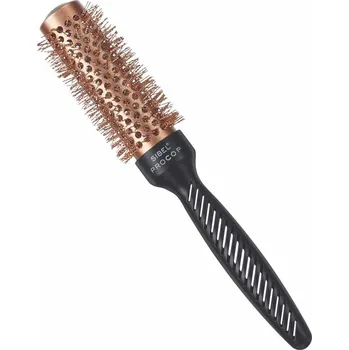 kartáč na vlasy Sibel PROCOP Thermal Brush - kartáč na foukání vlasů s měděným povrchem P000684 32mm průměr válce / 50mm celkový průměr se štětinami