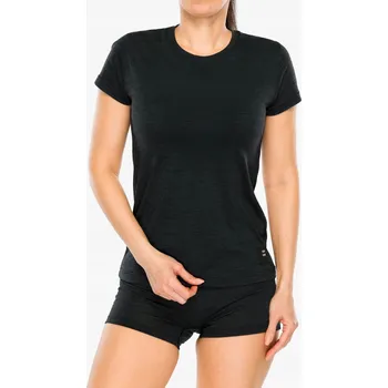 Dámské merino tričko Sensor Merino Cordura SS Tee - černé M